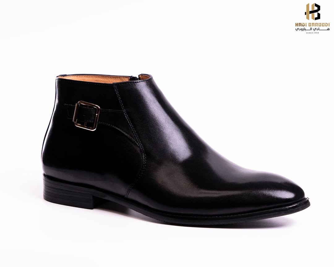 بوت جلد طبيعي